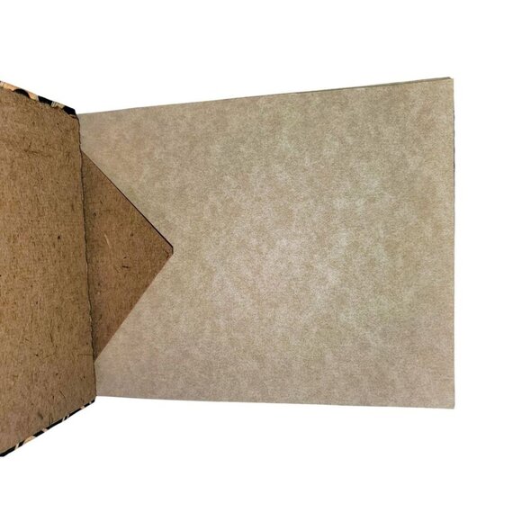 Handmade MCM Sketchbook Marbled Cover Japanese Stab Binding Signed Journal - Picture 3 of 8